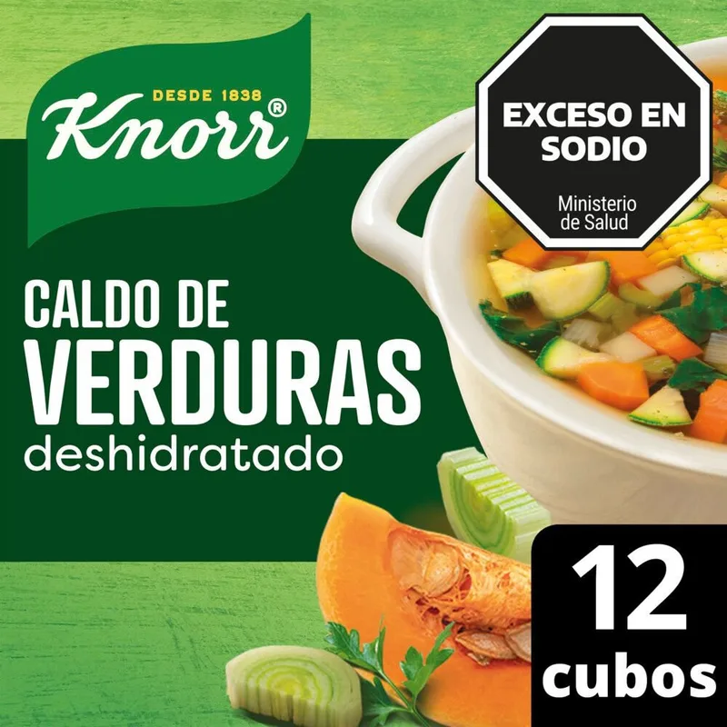 Caldo Knorr verdura